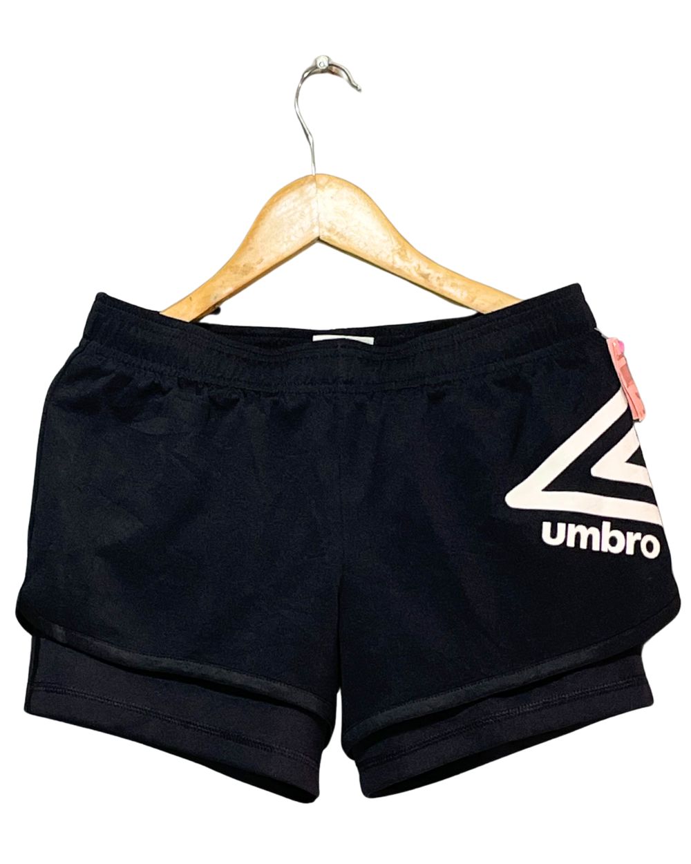 Umbro Black Sport Short For Women Medium | ThriftHub.pk