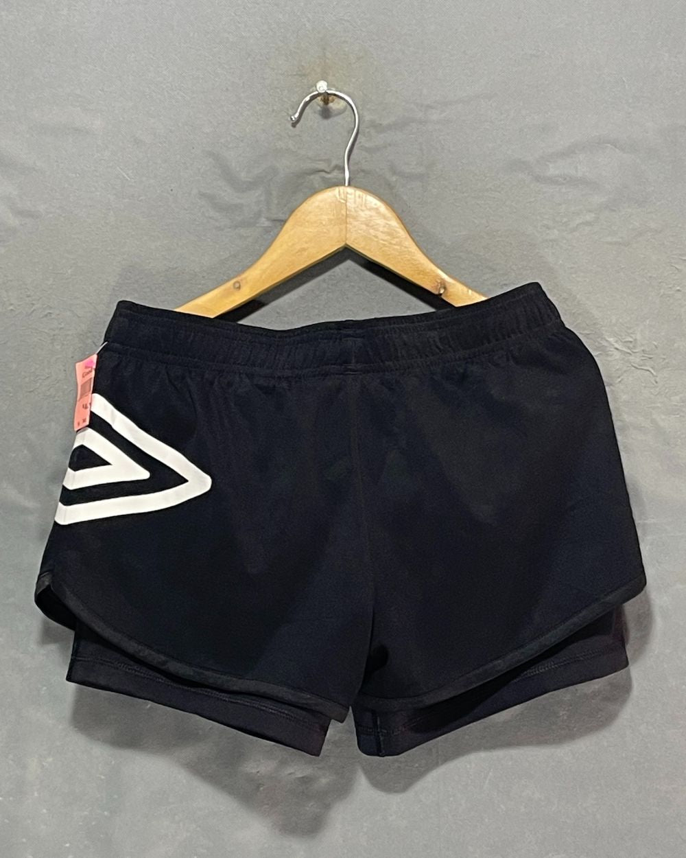Umbro Black Sport Short For Women Medium | ThriftHub.pk