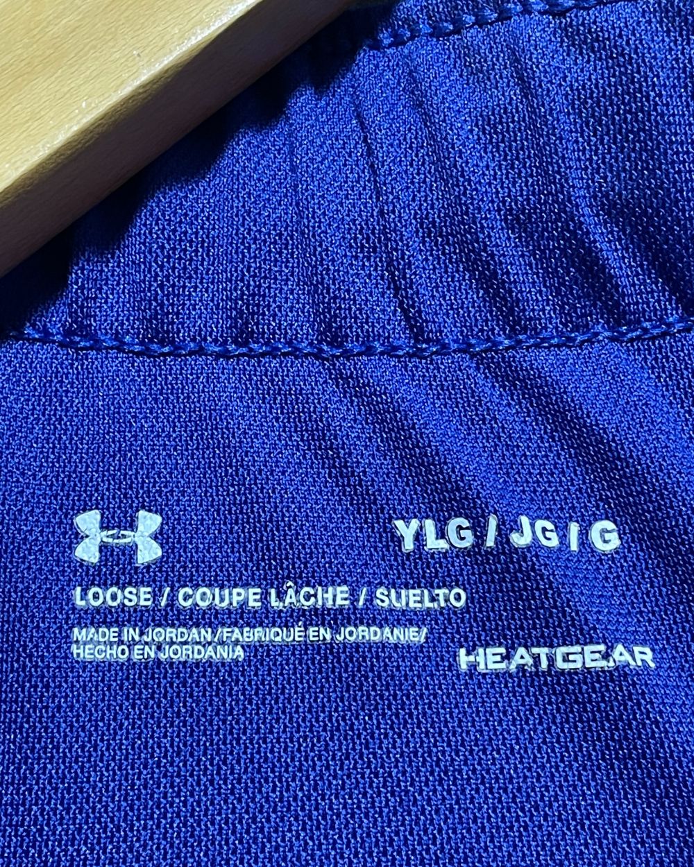 Under Armour Blue Sport Short For Women Medium | ThriftHub.pk