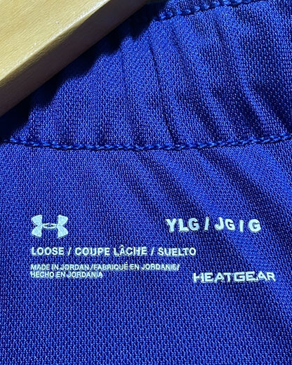 Under Armour Blue Sport Short For Women Medium | ThriftHub.pk