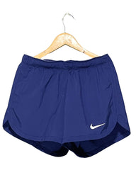 Nike Blue Sport Short For Women Medium | ThriftHub.pk