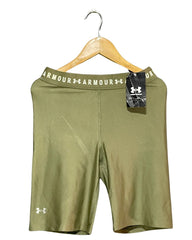 Under Armour Green Sport Short For Women Small | ThriftHub.pk