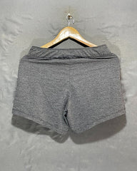 Nike Gray Sport Short For Women L | ThriftHub.pk