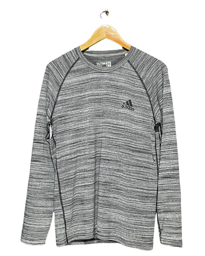 Adidas Gray Sport T Shirt For Women M | ThriftHub.pk