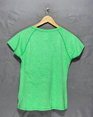 The North face Green Sport T Shirt For Women M | ThriftHub.pk