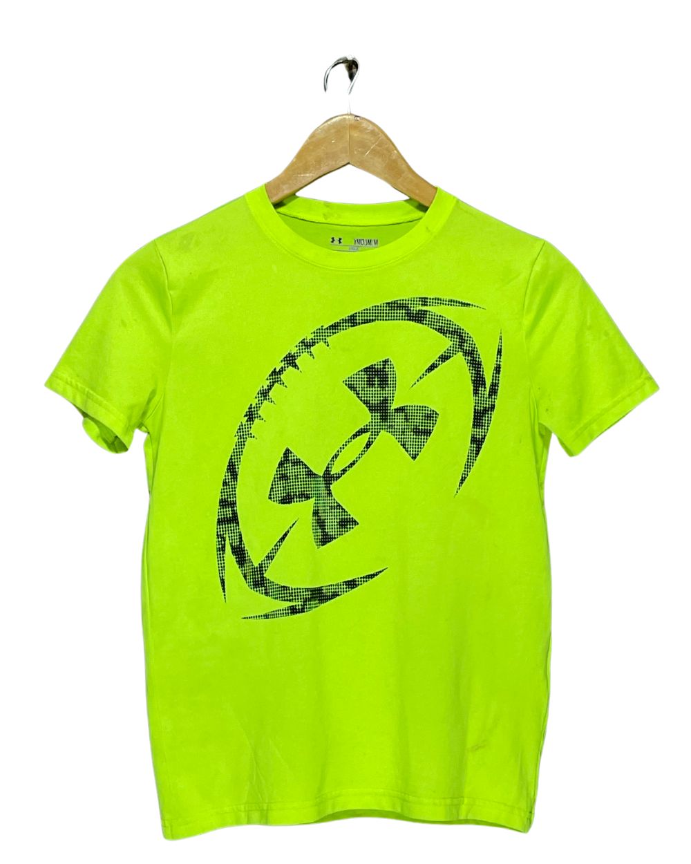 Under Armour Green Sport T Shirt For Women M | ThriftHub.pk