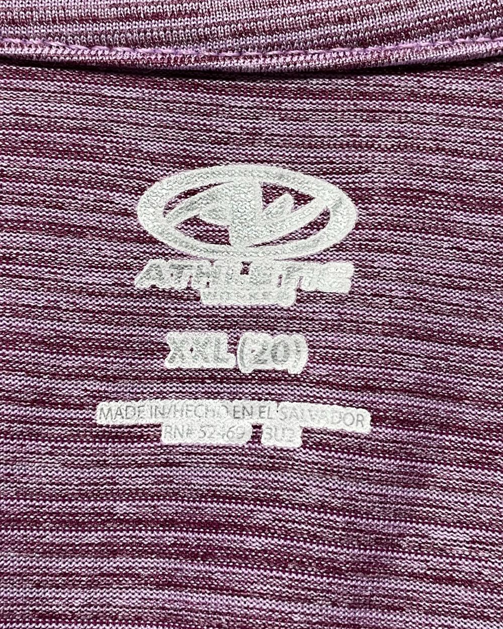 Athletic Purple Sport T Shirt For Women XX Large | ThriftHub.pk