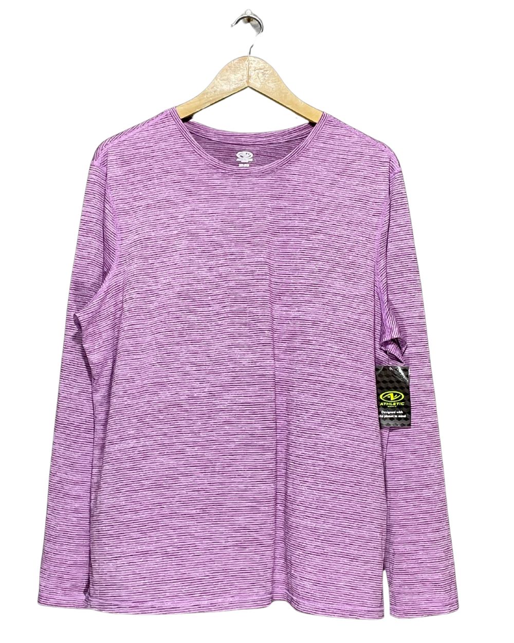 Athletic Purple Sport T Shirt For Women XX Large | ThriftHub.pk