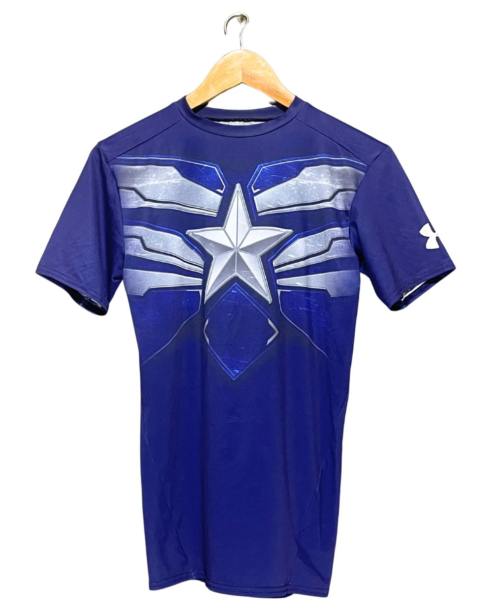 Under Armour Blue Sport T Shirt For Women M | ThriftHub.pk