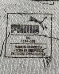 Puma Gray Sport T Shirt For Women 16 Years | ThriftHub.pk