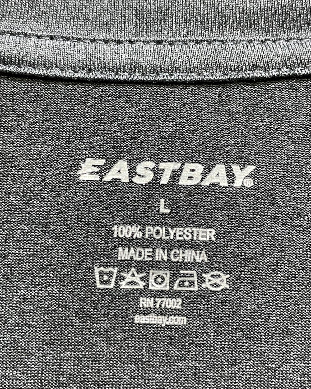 Eastbay Gray Sport T Shirt For Women Large | ThriftHub.pk