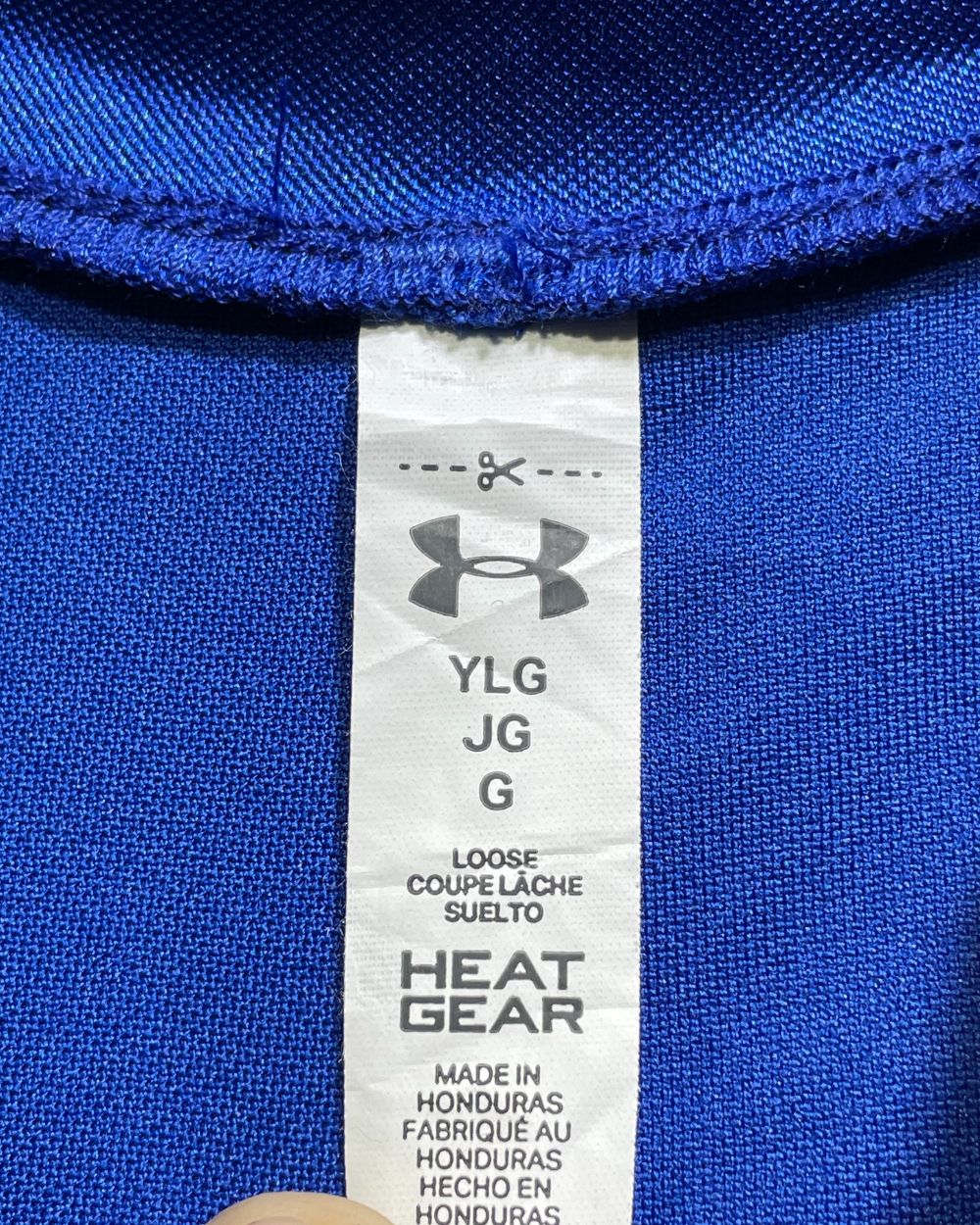 Under Armour Blue Sport T Shirt For Women Large | ThriftHub.pk