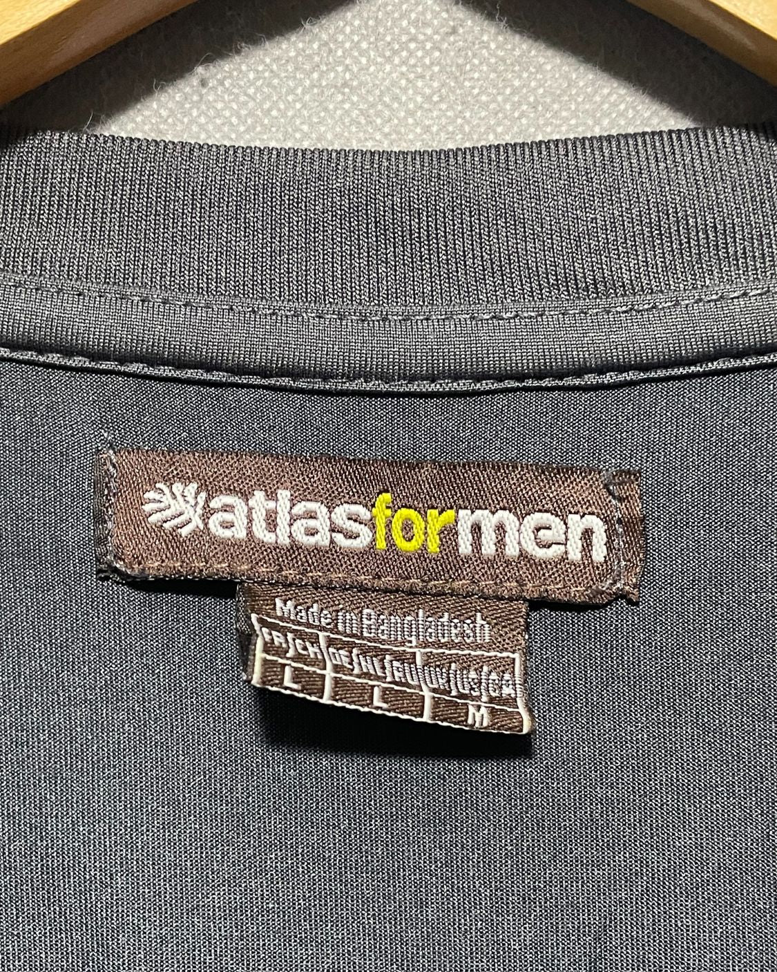 Atlas Gray Sport T Shirt For Men L | ThriftHub.pk