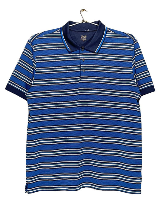 Tasso Ella Golf Blue Sport Polo T Shirt For Men XL | ThriftHub.pk