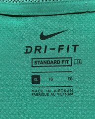 Nike Green Sport Polo T Shirt For Men XL | ThriftHub.pk