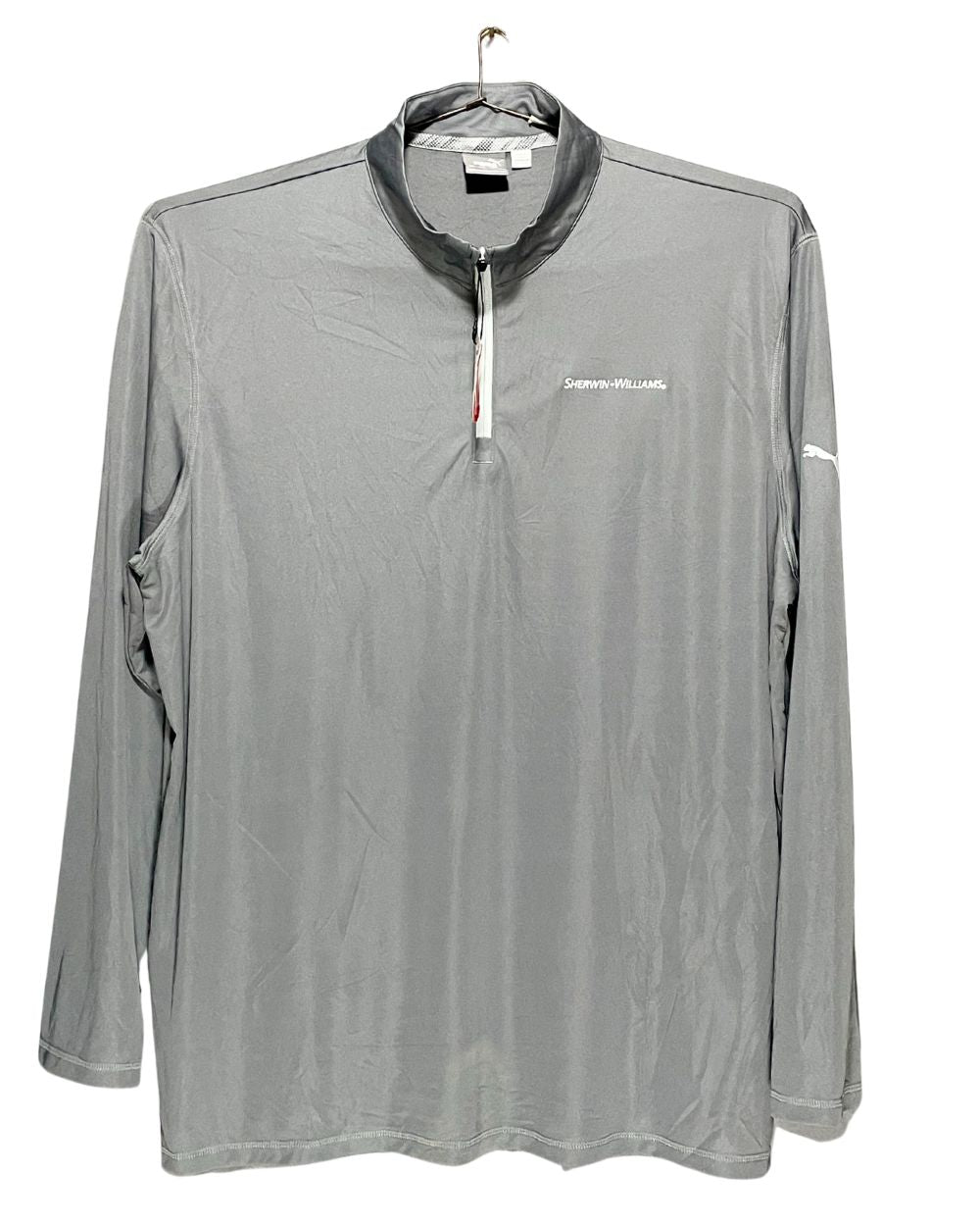 Puma Gray Sport Polo T Shirt For Men 3X Large | ThriftHub.pk