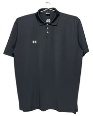Under Armour Black Sport Polo T Shirt For Men L | ThriftHub.pk