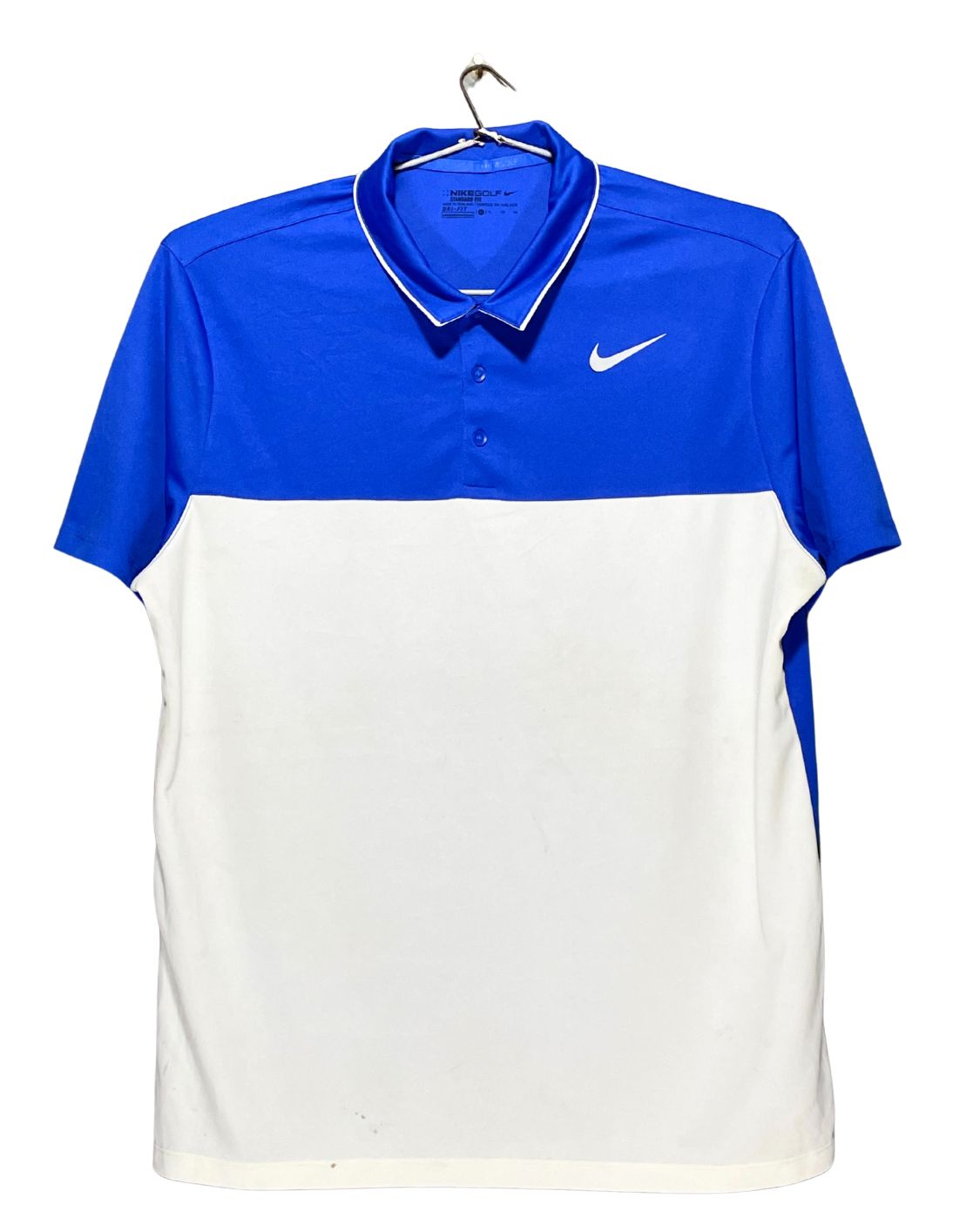 Nike Blue Sport Polo T Shirt For Men XL | ThriftHub.pk