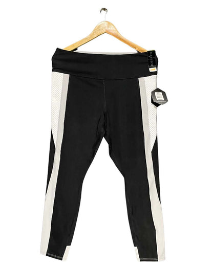 Avia Black Sport Gym Tights For Women L | ThriftHub.pk