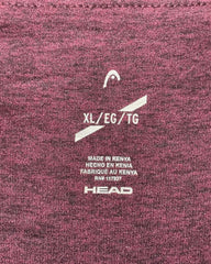 Head Maroon Sport Gym Tights For Women XL | ThriftHub.pk