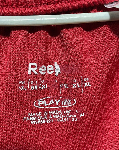 Reebok  Red Sport Short For Men X Large