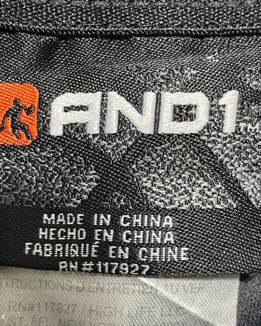 AND1 Gray Sport Short For Men X Large