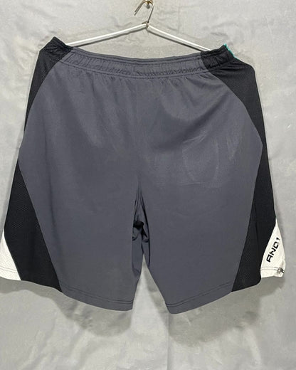 AND1 Gray Sport Short For Men X Large