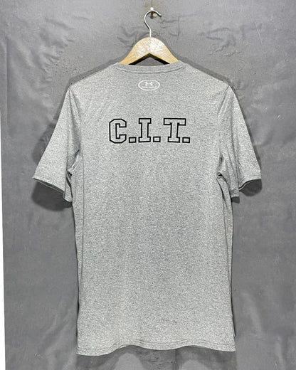 Under Armour  Gray Sport T Shirt  For Men Medium