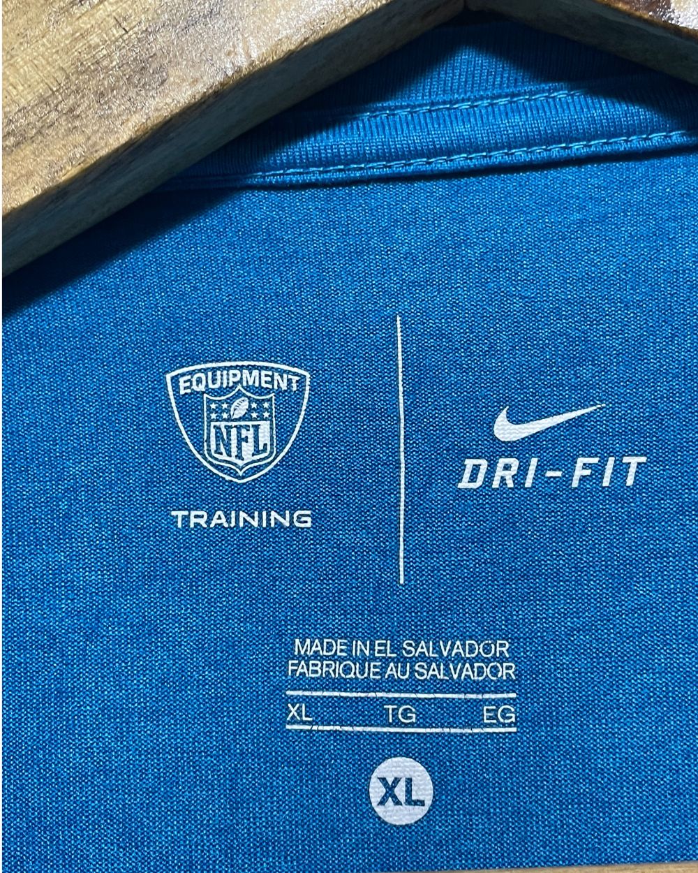 Nike Blue Sport T Shirt  For Men Small