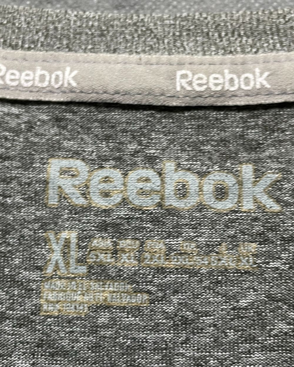 Reebok Gray Sport T Shirt  For Men  X Large