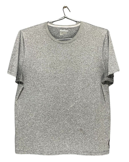 Reebok Gray Sport T Shirt  For Men  X Large