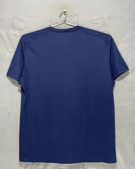 Nike Blue Sport T Shirt  For Men X Large
