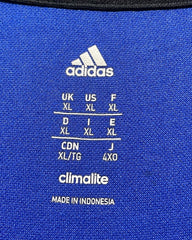 Adidas Blue Sport T Shirt  For Men X Large