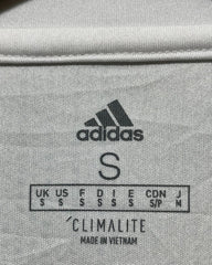 Adidas White Sport T Shirt  For Men Small