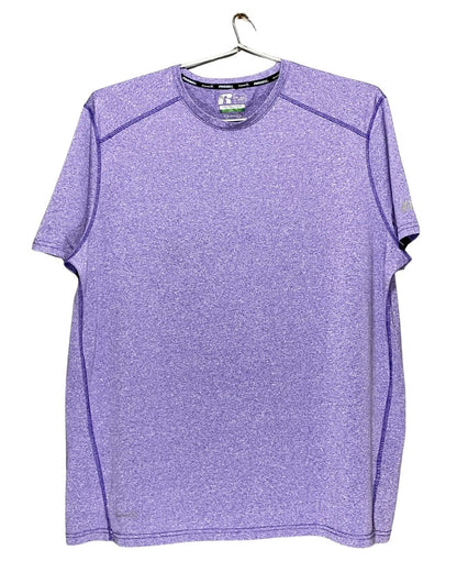 Russell Purple Sport T Shirt  For Men XX Large