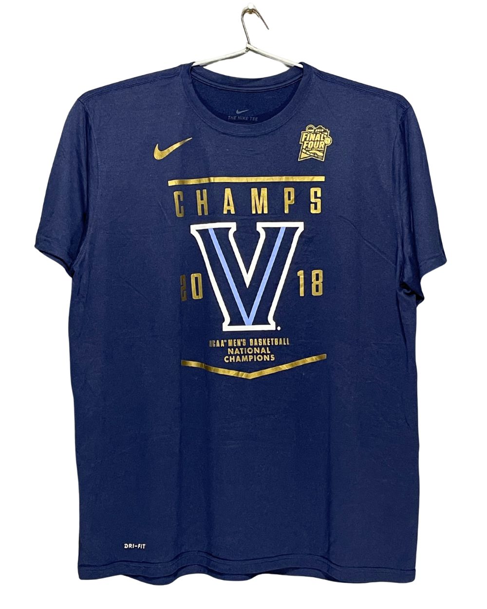 Nike Blue Sport T Shirt  For Men X Large