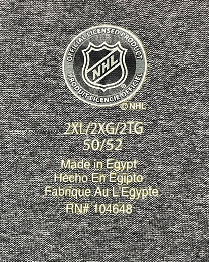 NHL Gray Sport T Shirt  For Men XX Large