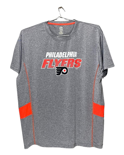 NHL Gray Sport T Shirt  For Men XX Large