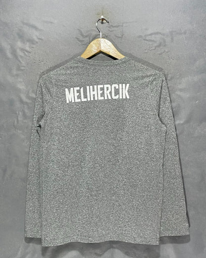 Nike Gray Sport T Shirt  For Men Small