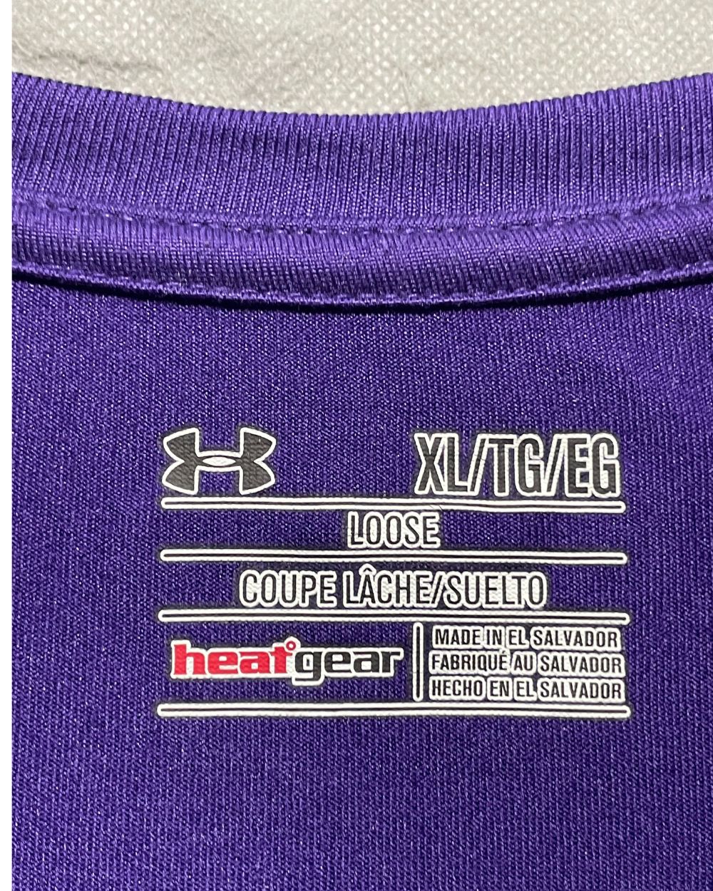 Under Armour Gray Sport T Shirt  For Men Large