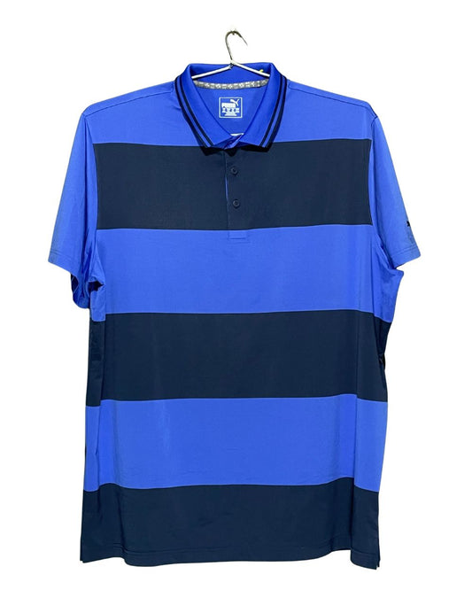 Puma Blue Sport Polo T Shirt  For Men XX Large