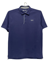 Under Armour Blue port Polo T Shirt  For Men Large