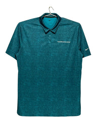 Nike Green Sport Polo T Shirt  For Men Large