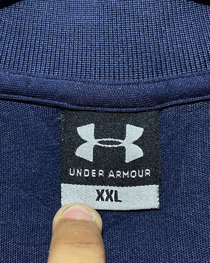 Under Armour Black Sport Polo T Shirt  For Men XL