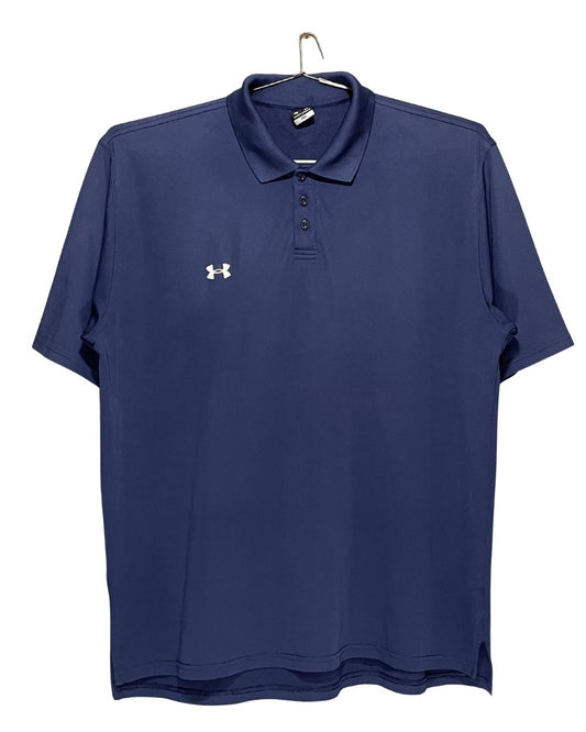 Under Armour Black Sport Polo T Shirt  For Men XL