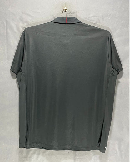 Nike  Gray Sport Polo T Shirt  For Men XL