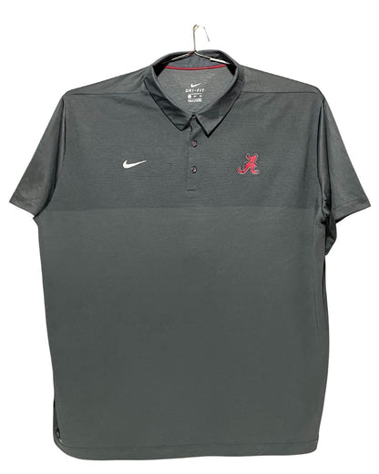 Nike  Gray Sport Polo T Shirt  For Men XL