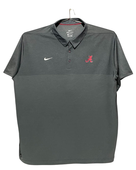 Nike  Gray Sport Polo T Shirt  For Men XL
