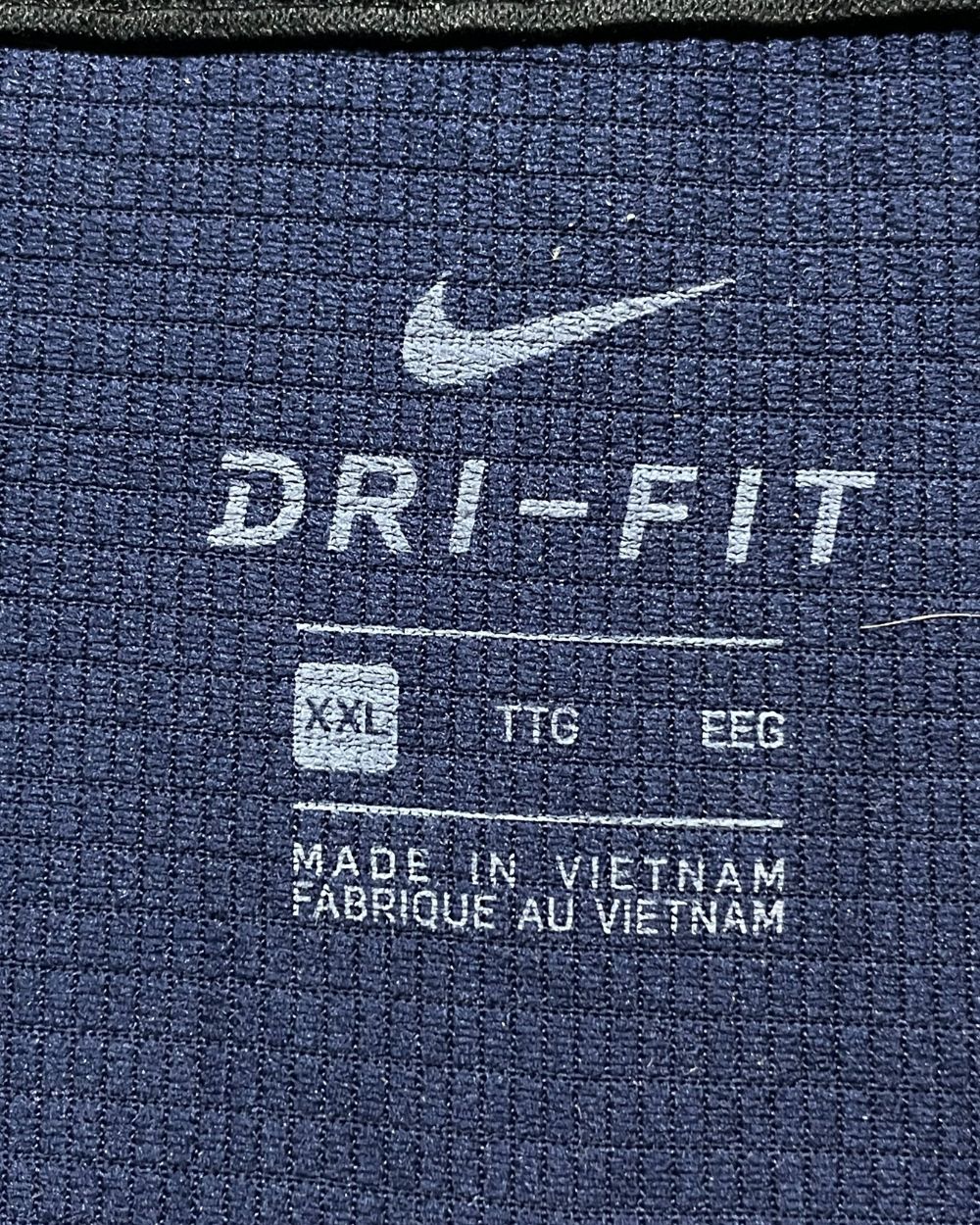 Nike Blue Sport Polo T Shirt  For Men XX Large