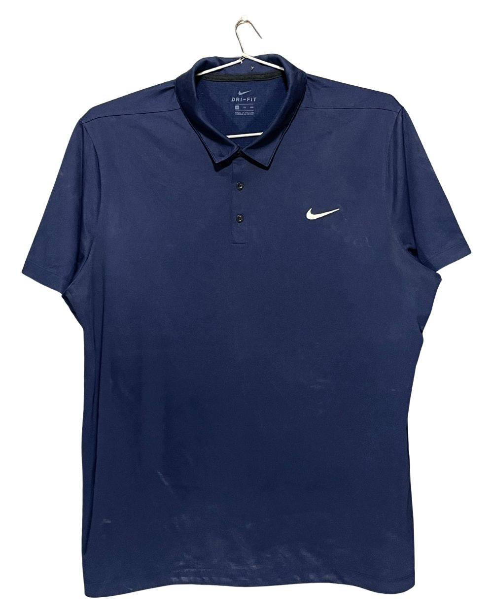 Nike Blue Sport Polo T Shirt  For Men XX Large